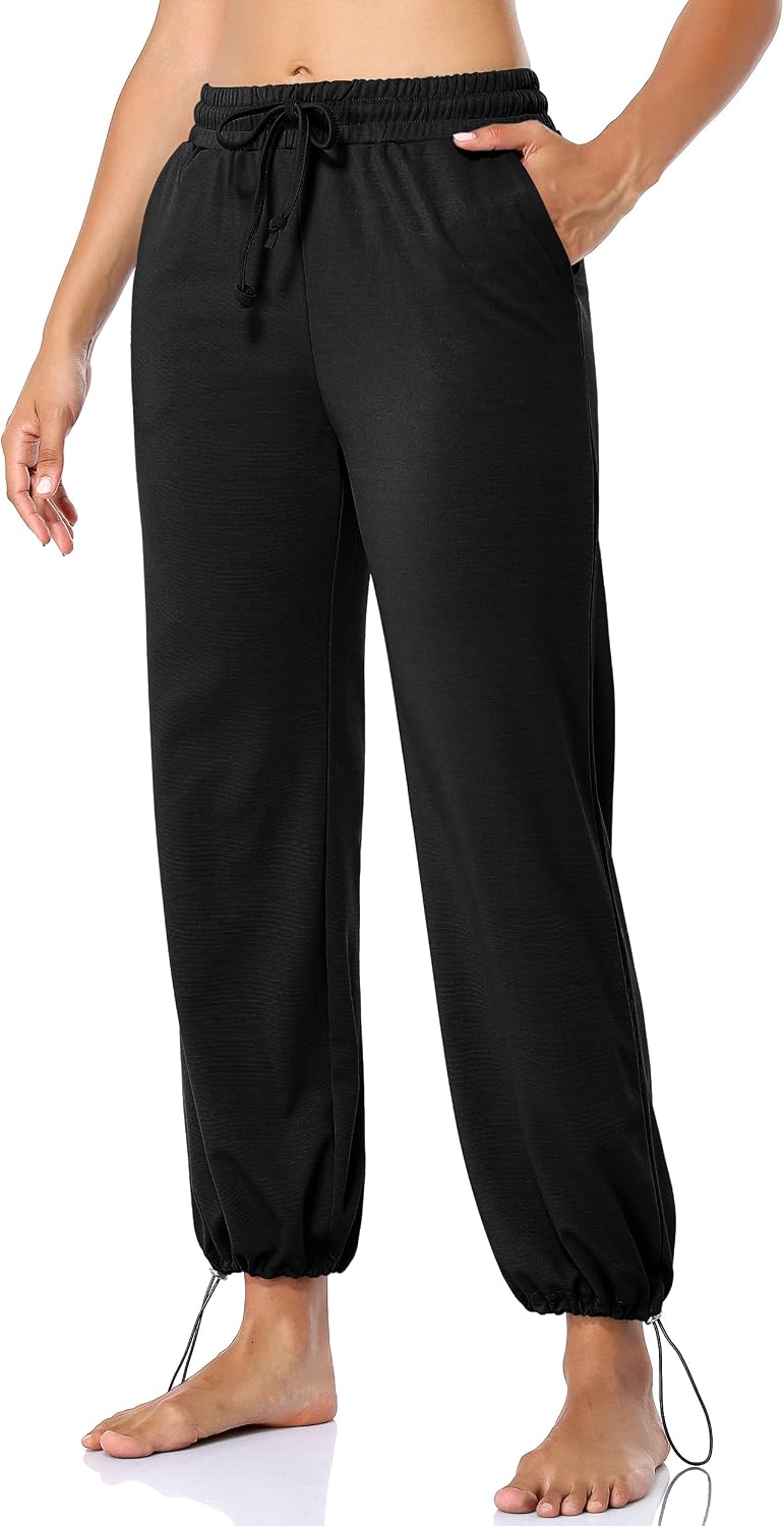 High Waisted Wide Leg Sweat Pants 
