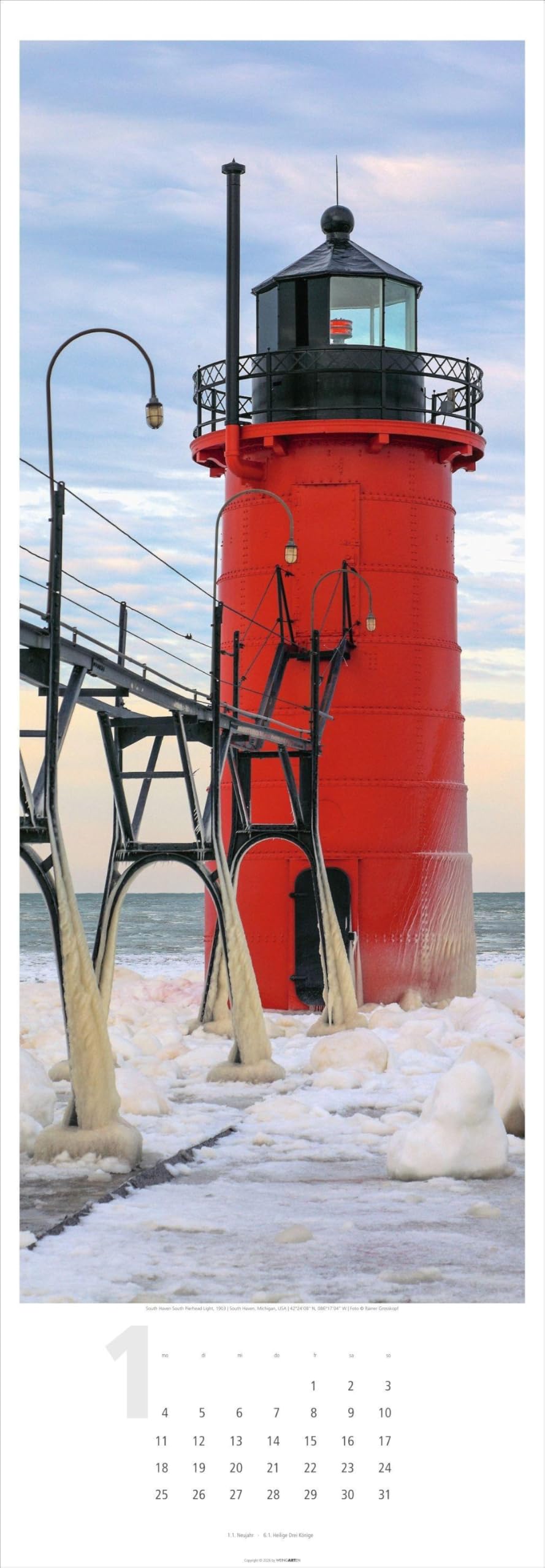 Leuchttürme Kalender 2027: Langer Bild-Kalender mit 12 spektakulären Fotos von unterschiedlichen Leuchttürmen. Wandkalender XXL 2027. Vertikaler ... Leuchtturm-Bauten zeigt. Format: 34 x 98 cm.