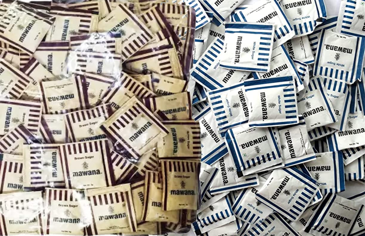 PRO ORGANIC LIFE MAWANA White sugar sachet/Magic of Brown Sugar sachets/Brown sugar sachets Combo Pack for Restaurant-5gm(1 * 200pcs.) (B0B4DJDTKS) Amazon Price History, Amazon Price Tracker