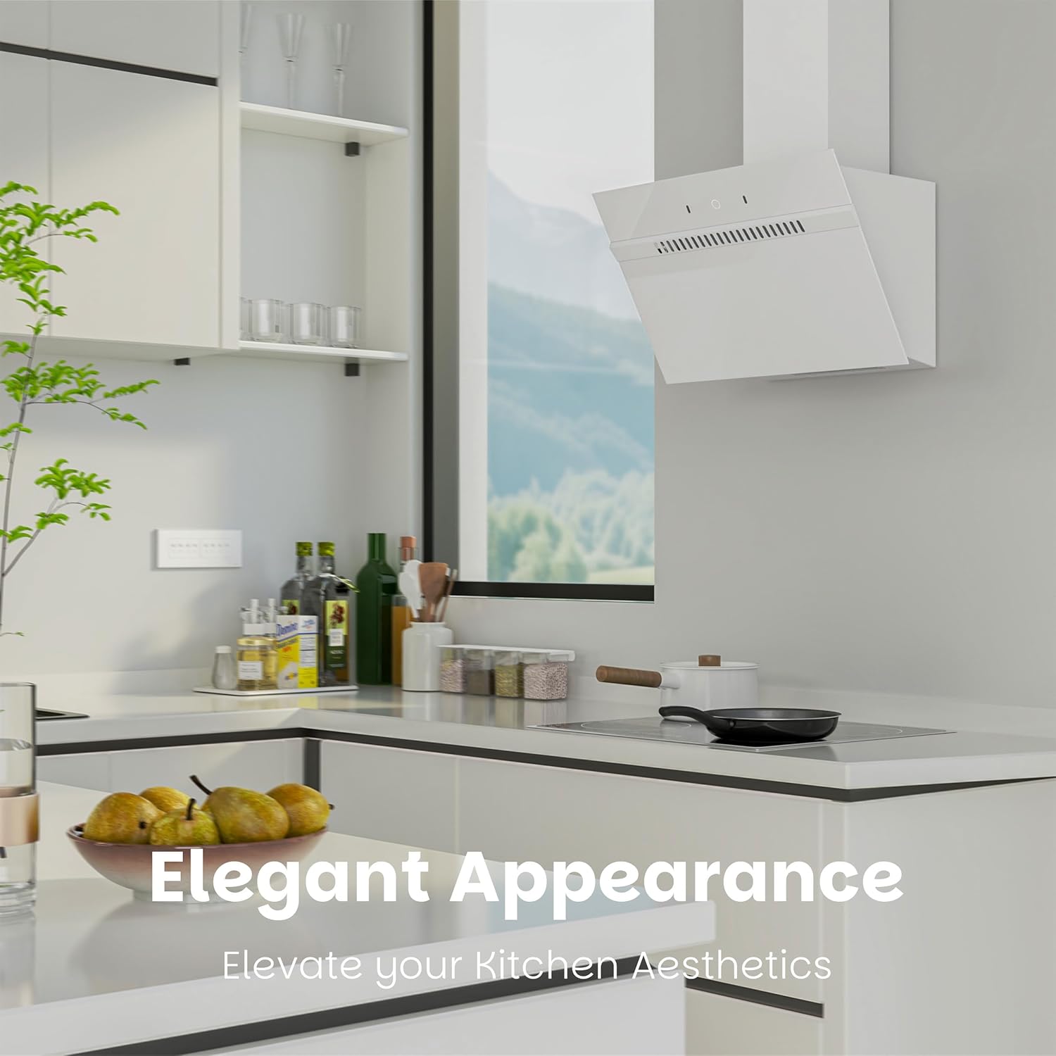 FIREGAS Cooker Hood in a modern kitchen setting