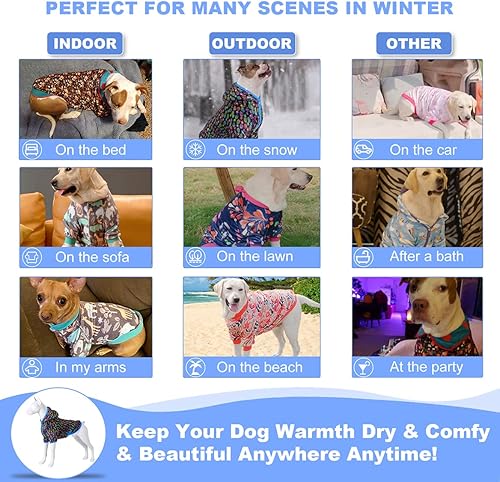 Miniatura 5 de LovinPet Sudadera con capucha para perro Chihuahua para niña, tela de franela ligera y cálida con estampado negro Pinapple Paradise, ropa para