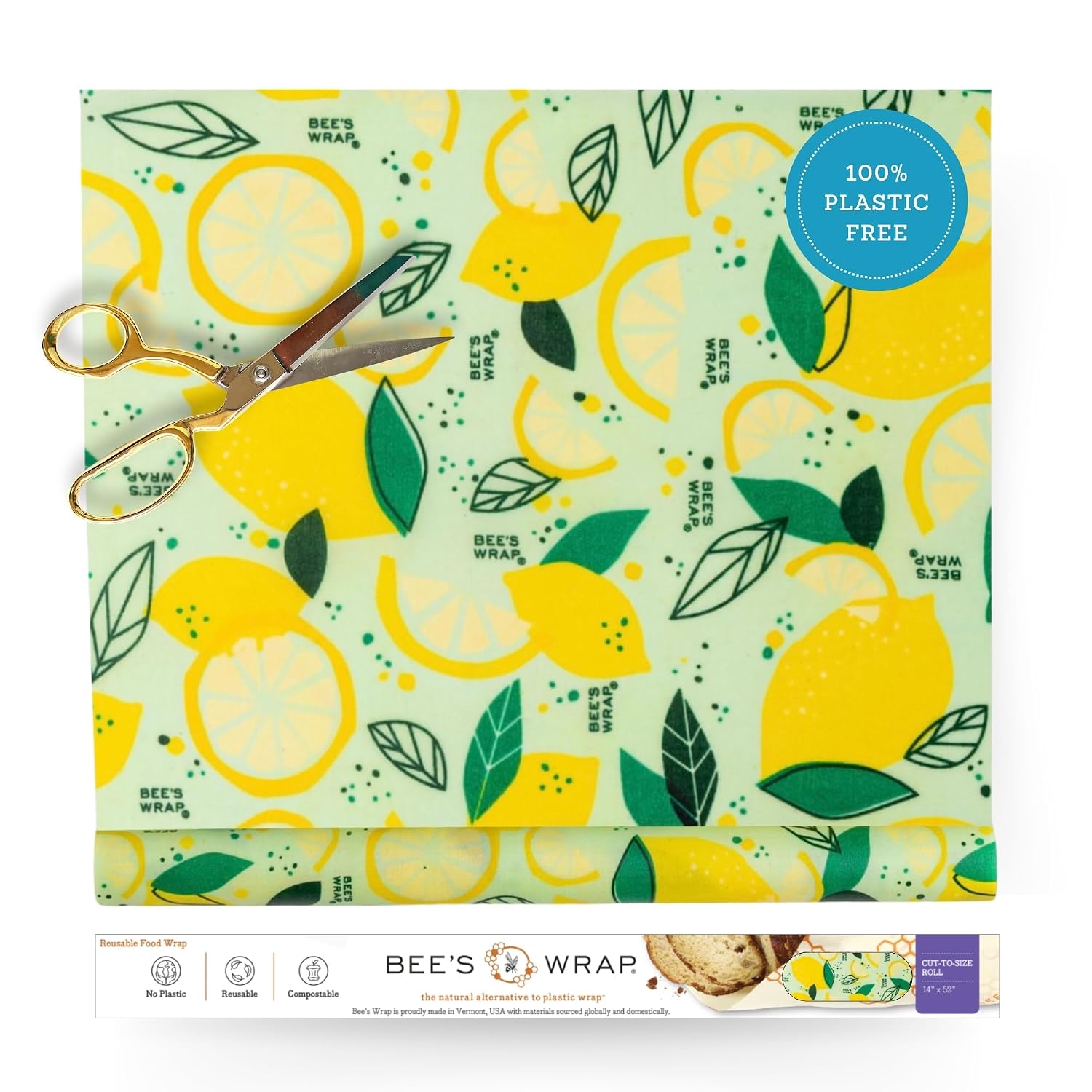 Bee's Wrap Beeswax Wraps for Food, Roll - Image 10