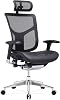 Dreem Genuine Leather Ergonomic Office Chair - Lumbar Support, Modern Executive chair for Home and Office - Comfortable Desk Chair with Headrest, Ratchet Back, 4D Adjustable Armrest - Black