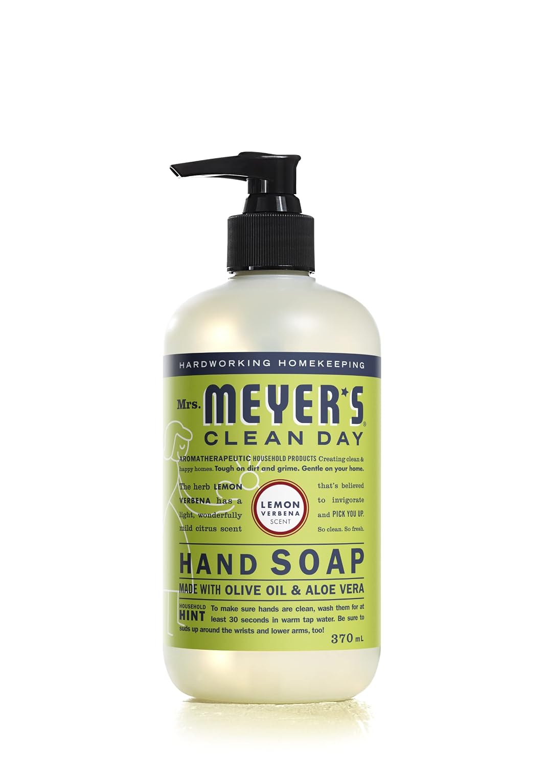 Mrs Meyer's Lemon Verbena Hand Soap, 370 ML