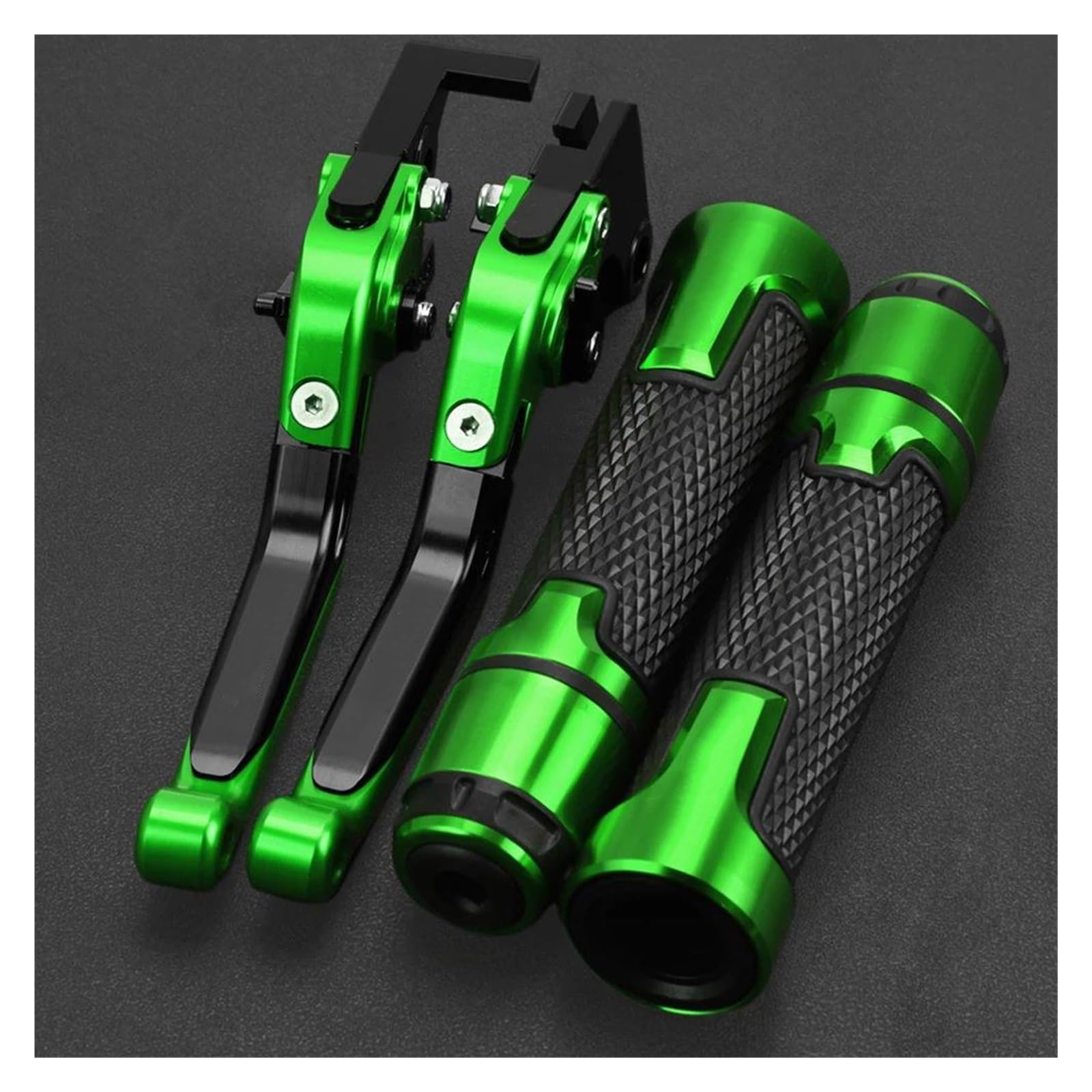 USQBUZHHK Brake Clutch Lever Motorcycle Brake Clutch Levers Handlebar Grips for YZFR6 YZF R6 2005-2015(A6)