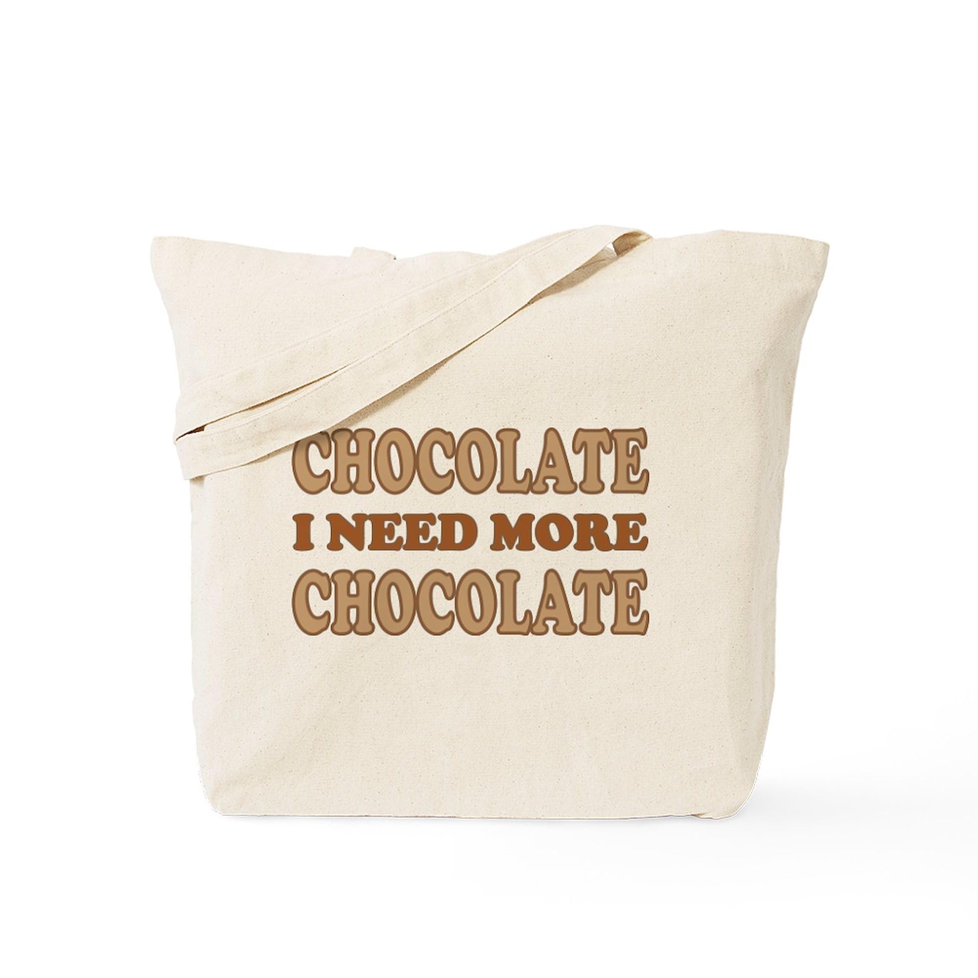 CafePress Chocolate Lover Tote Bag Natural Canvas Tote Bag, Reusable Shopping Bag