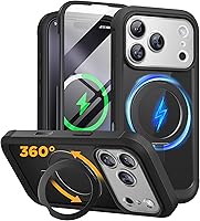 Vista 61 de Miracase Funda magnética para iPhone 15 Pro Max de 6.7 pulgadas [compatible con Magsafe], funda de cuerpo completo a prueba de caídas para iPhone 15