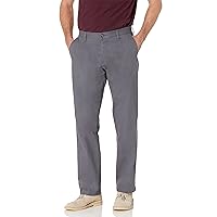 Amazon Essentials Pantaloni Chino Classici con Parte Piatta sul Davanti Resistenti