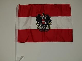AES 12x18 Austria Austrian Eagle Country Car Vehicle 12"x18" Flag