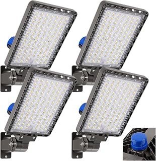 240W Parking Lot Light LED, 36000LM Dusk to Dawn Wall Mount 4Pack