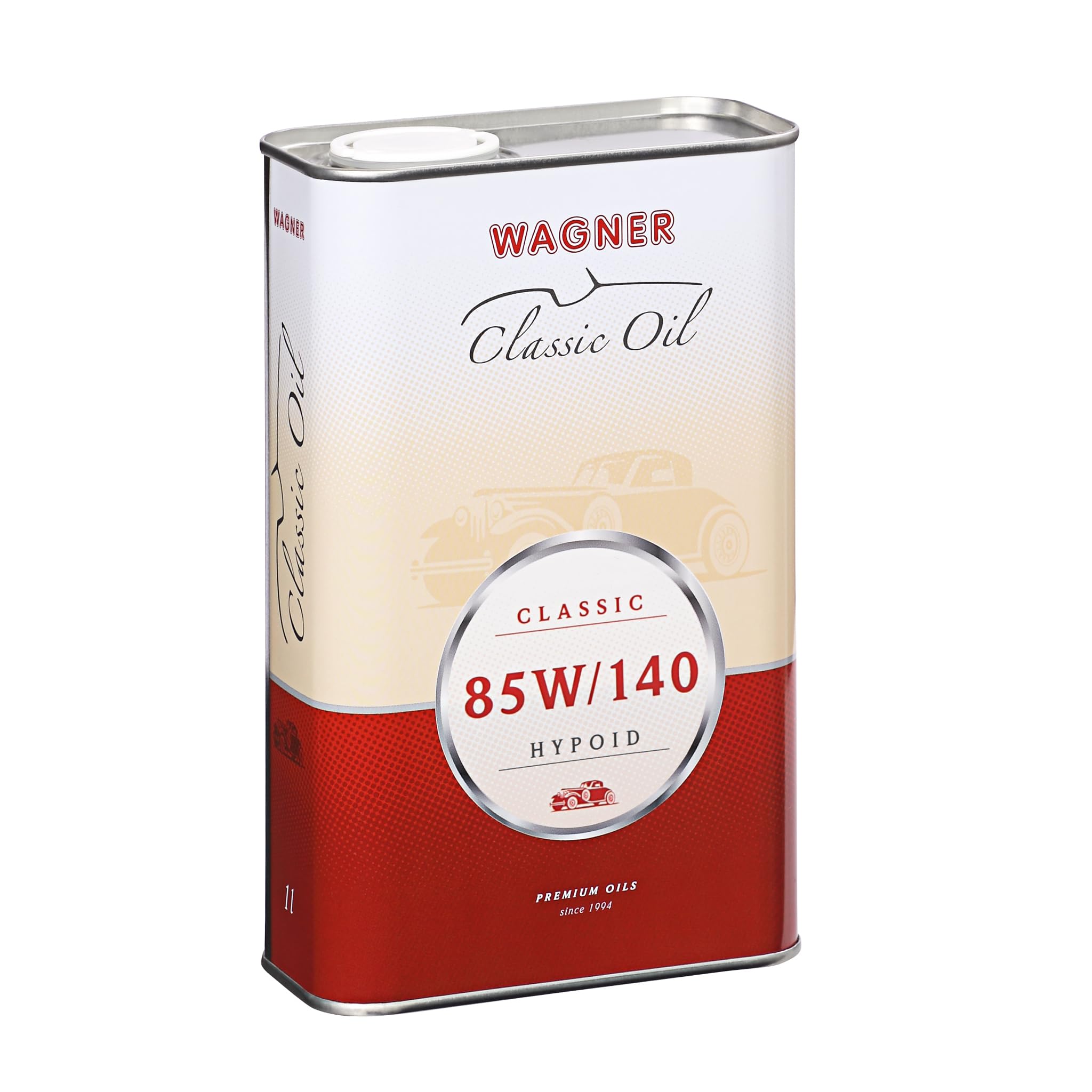 WAGNER Hypoid-Getriebeöl SAE 85W/140 - API GL 5 & EP-Wirkstoff Für Antriebsachsen, Kegel-, Lenk-, Stirnrad-&Nicht Synchronisierte Schaltgetriebe | Getriebeöle Effektiver Verschleißschutz | 1 Liter