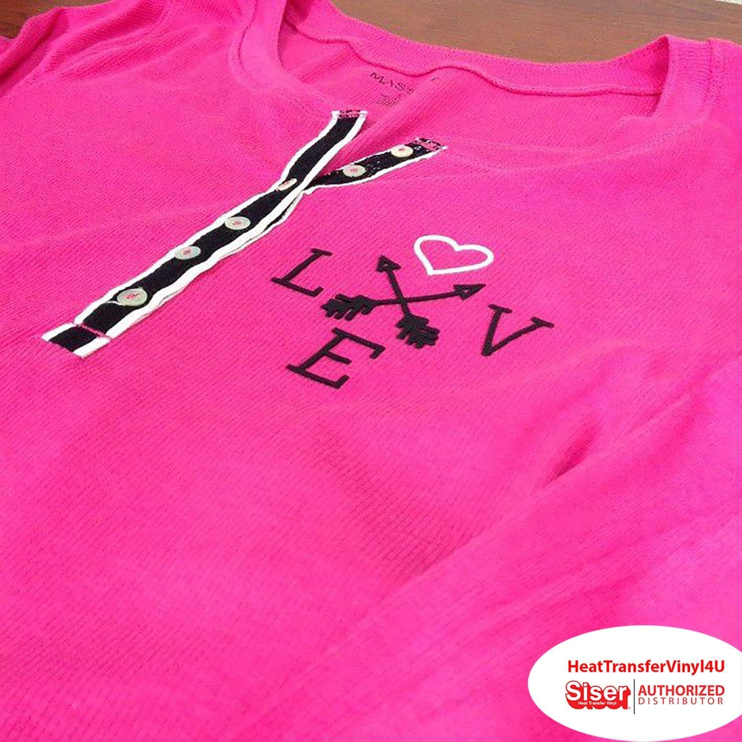 Siser Brick 600 Heat Transfer Vinyl, 19.6" x 3FT Roll (Black - HEX #3B3F42) - Compatible with Siser Romeo/Juliet & Other Professional or Craft Cutters - 3D HTV - CPSIA Certified