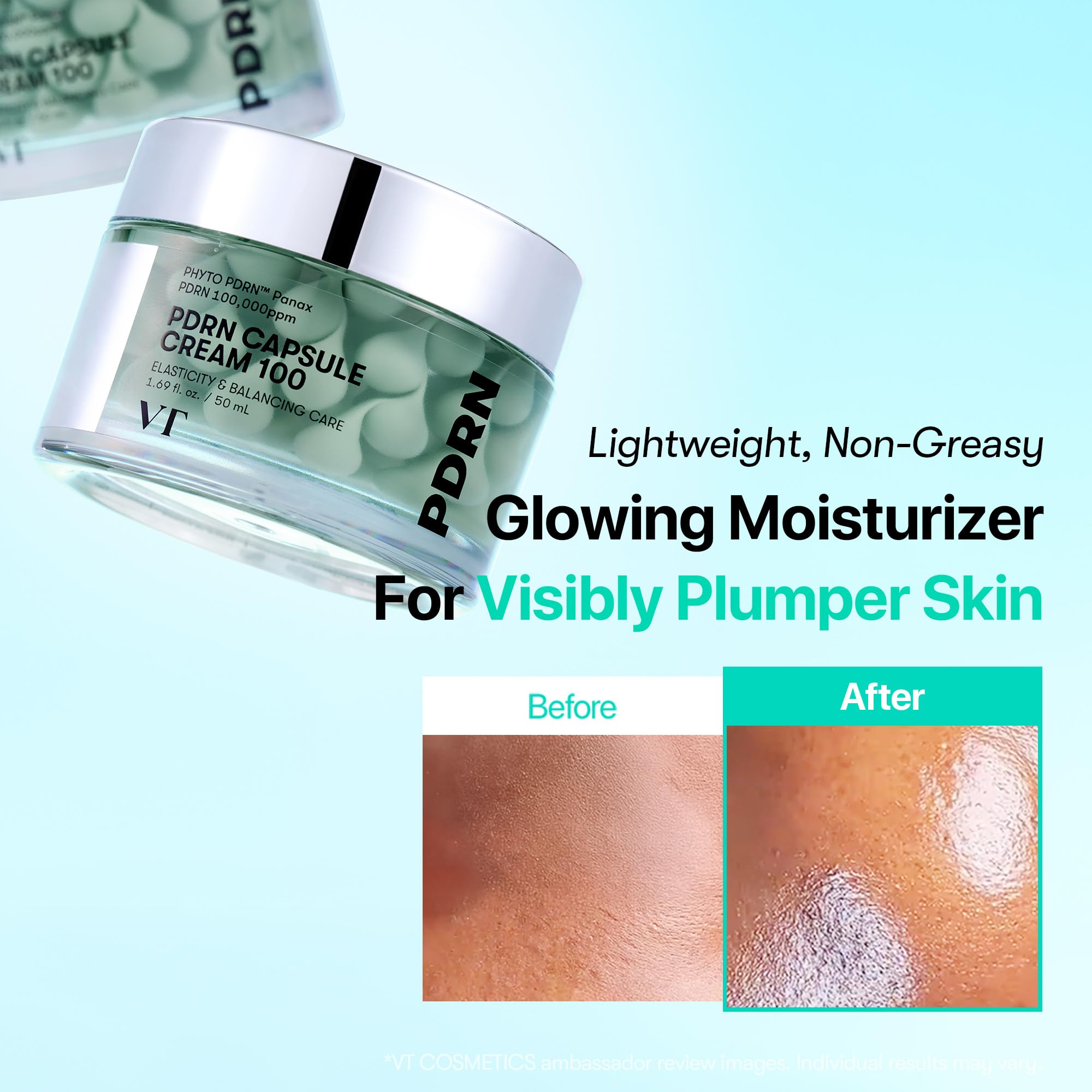 フェイスクリーム VT COSMETICS PDRN Amazon.com: VT COSMETICS PDRN Capsule Cream 100, 1.69 fl. oz