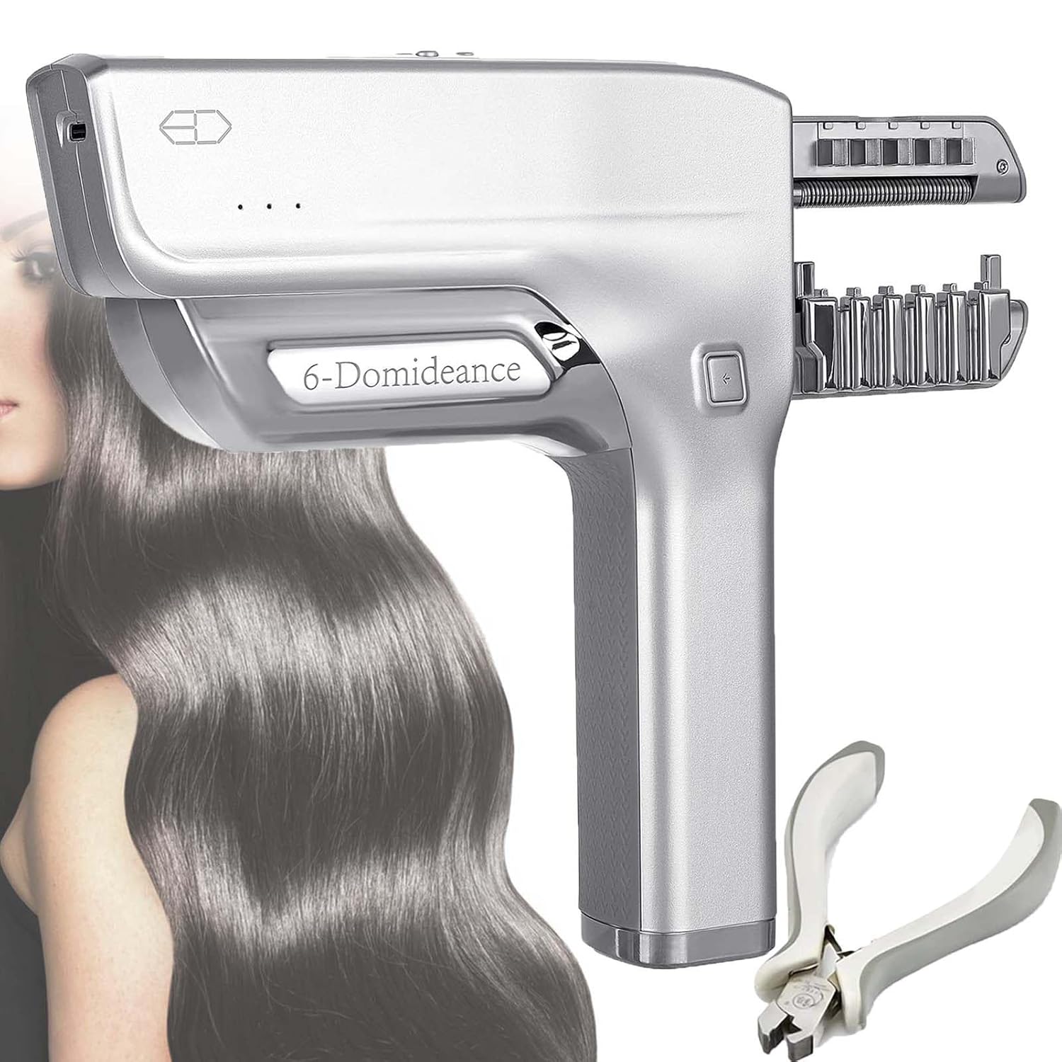 6d Hair Extensions Machine Kit,Hair Extensions Tools...