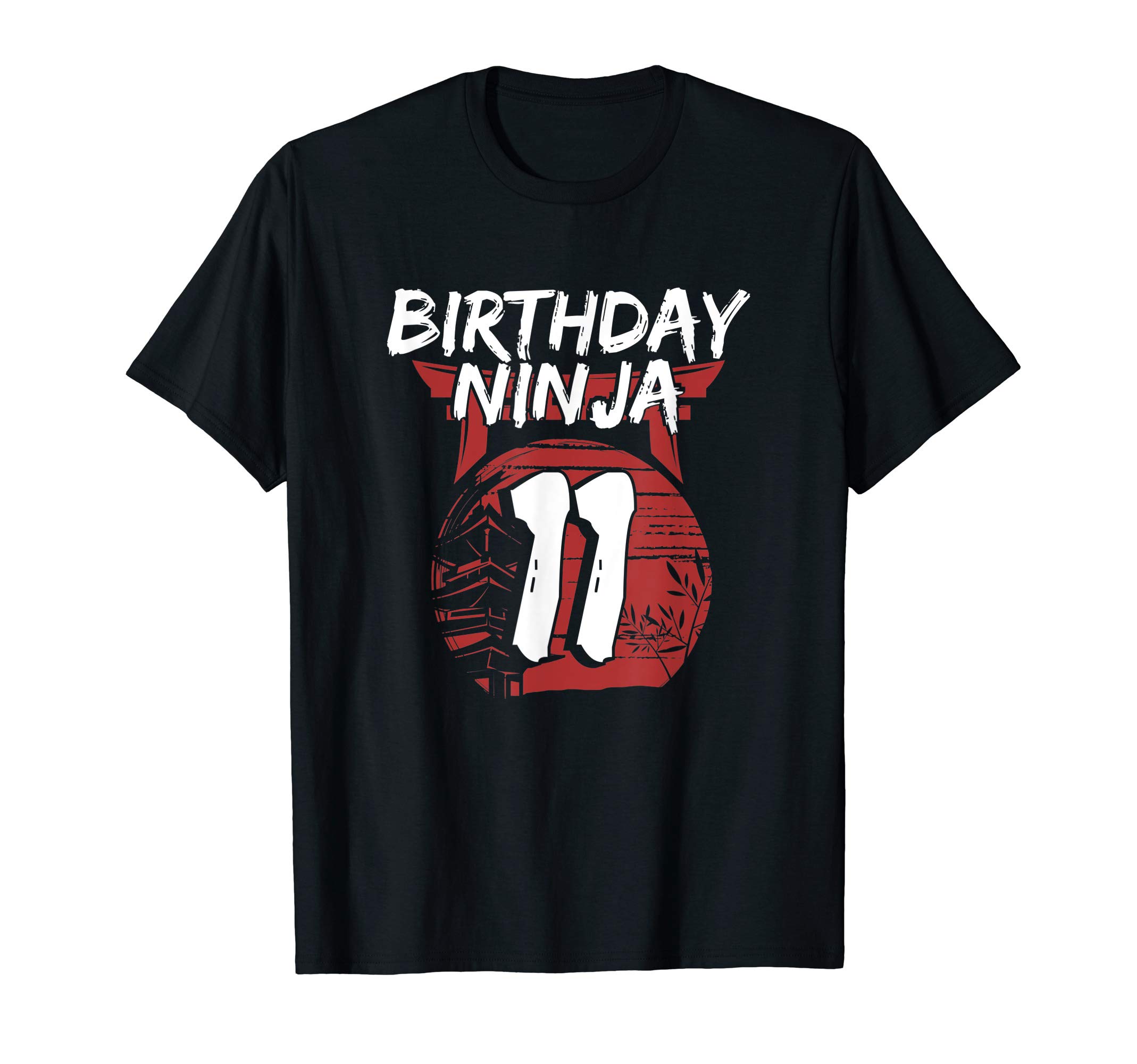 Cool Birthday Gift For Super Cool Ninja KidsBirthday Ninja Eleven 11 Year Old Gift Graphic Japanese Spy T-Shirt