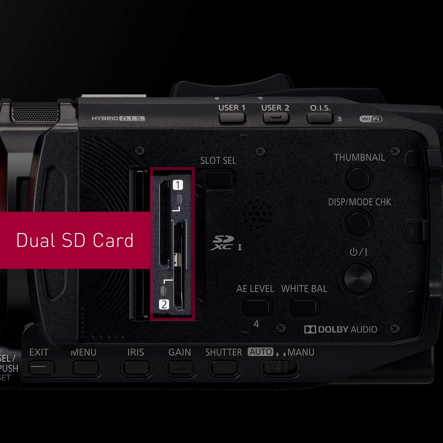 Amazon.co.jp: Panasonic X2000 4K プロフェッショナルビデオカメラ 24
