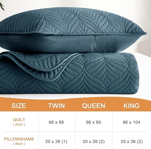 Miniatura 5 de Whale Flotilla Juego de edredón suave tamaño matrimonialqueen, juego de ropa de cama de 3 piezas, ligero y moderno, colcha para todas las