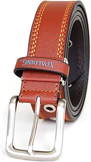 [スポルディング] カジュアルベルト 帯幅約3.4㎝ ピン穴ハトメタイプ ウエスト100㎝対応 98193