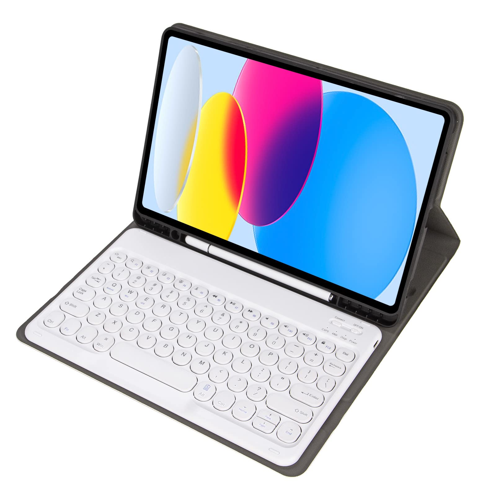Tastiera e custodia per iPad Pro 9.7 e iPad 5 gen, copertura e tastiera layout italiano Bluetooth retroilluminata