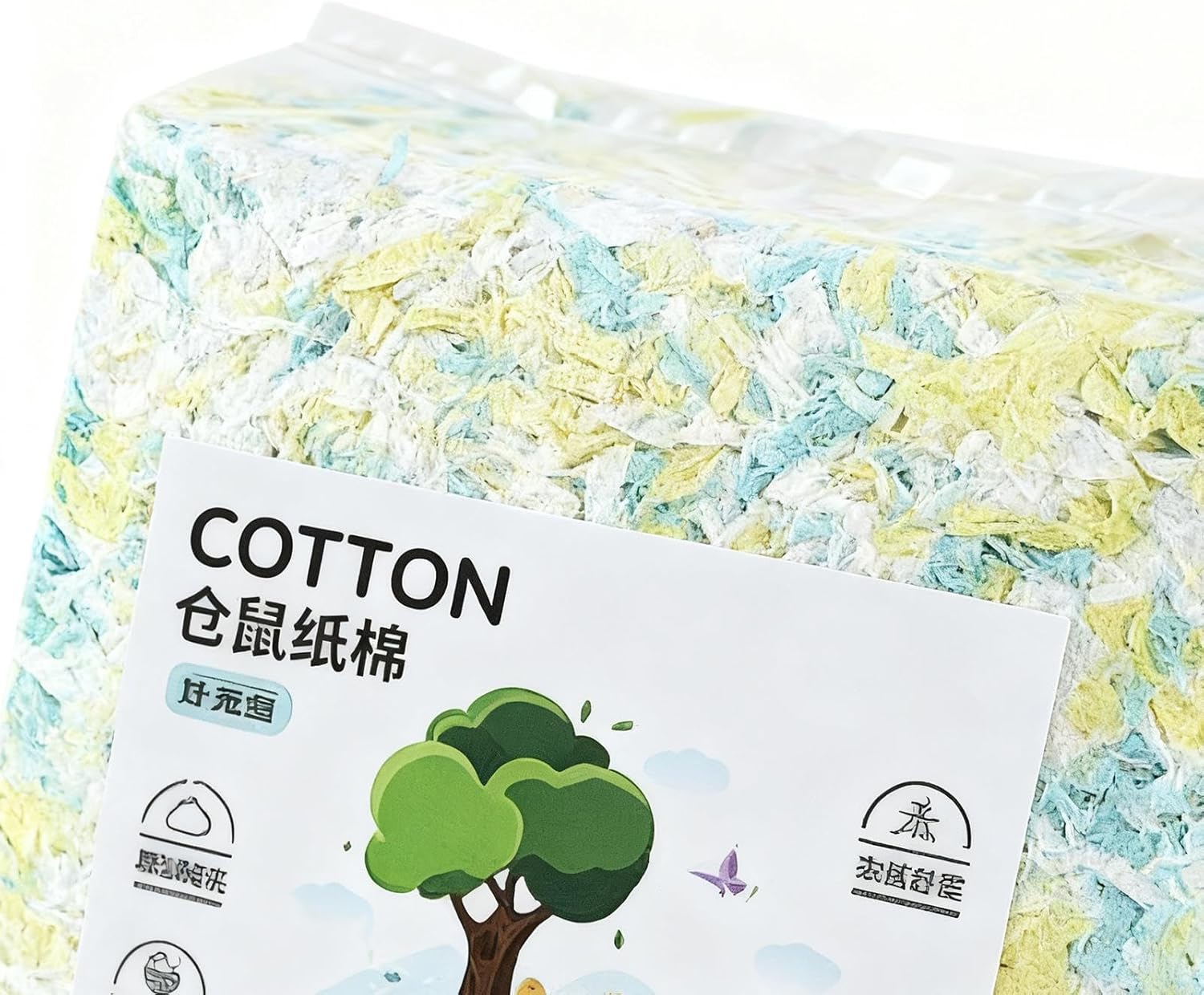 Hamster Bedding, Effective Odor Control, 21x12x26cm, Bunny Litter, Small Pet Bedding, Safe and Comfortable Design, for Bunnies, Hamsters, Gerbils, Chinchillas, and Chickens