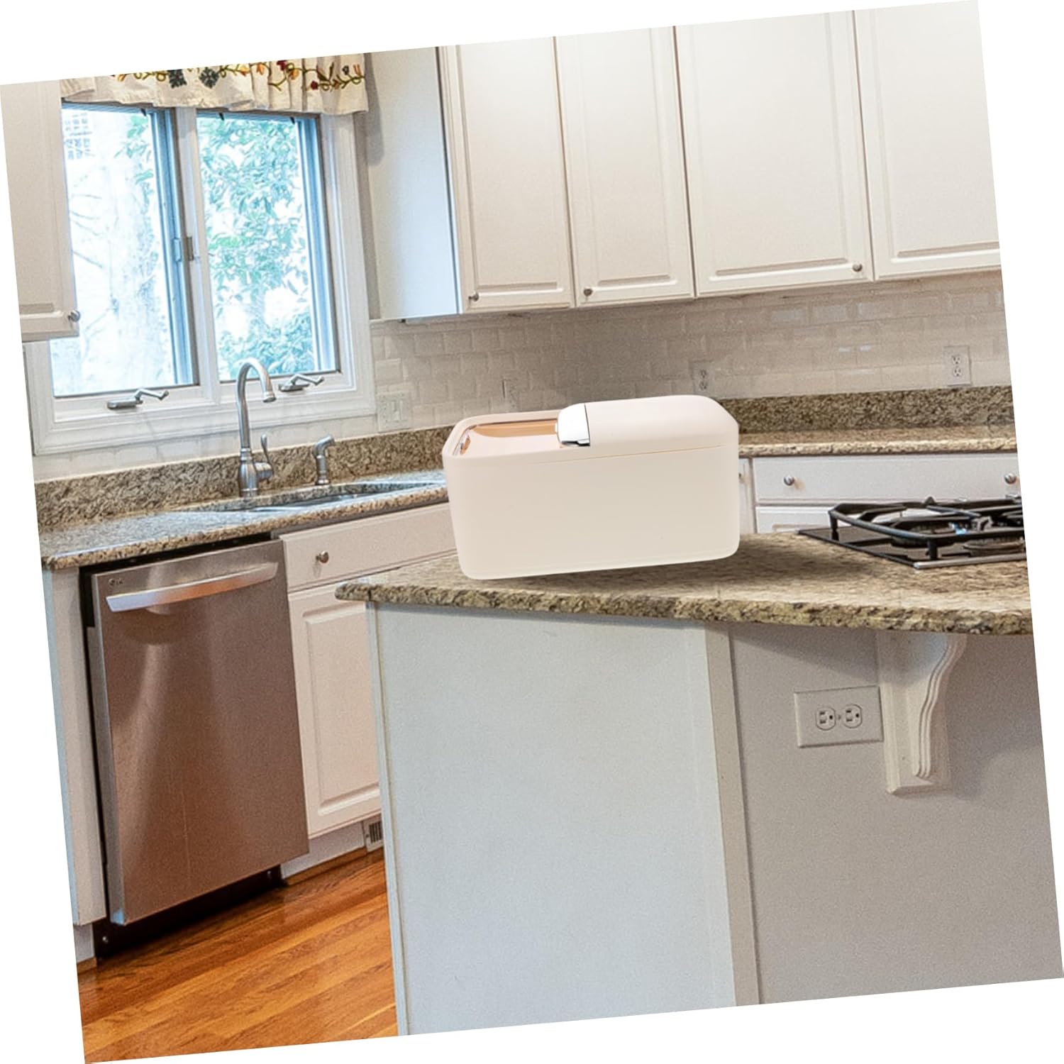 TIDTALEO Large Rice Flour Storage Container Food Grade Cereal Organizer Bucket with Lid for Grains Flour Sugar and Pet Food Transparent Design for Easy Monitoring and Freshness Preservation