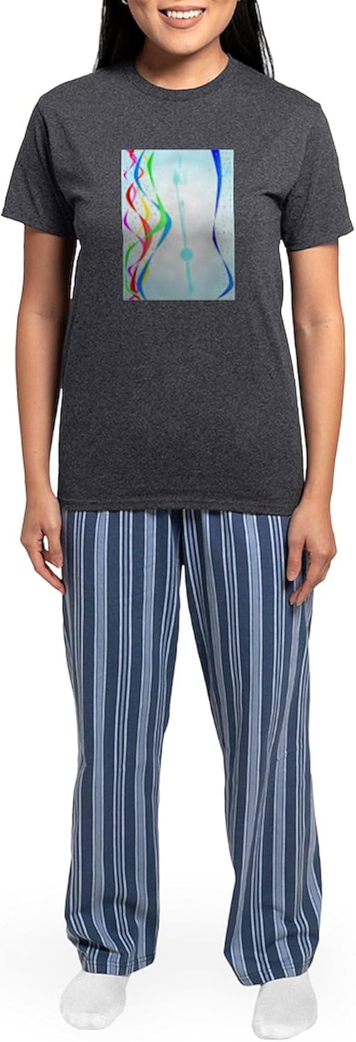 CafePress New Years Party Women's Charcoal Novelty Pajama Set