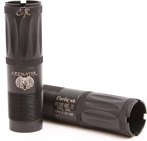 Carlson'sWinchester-Browning Inv-Moss 500 Cremator Non-Ported Waterfowl Choke Tube, 12 Gauge, MR & LR, Black