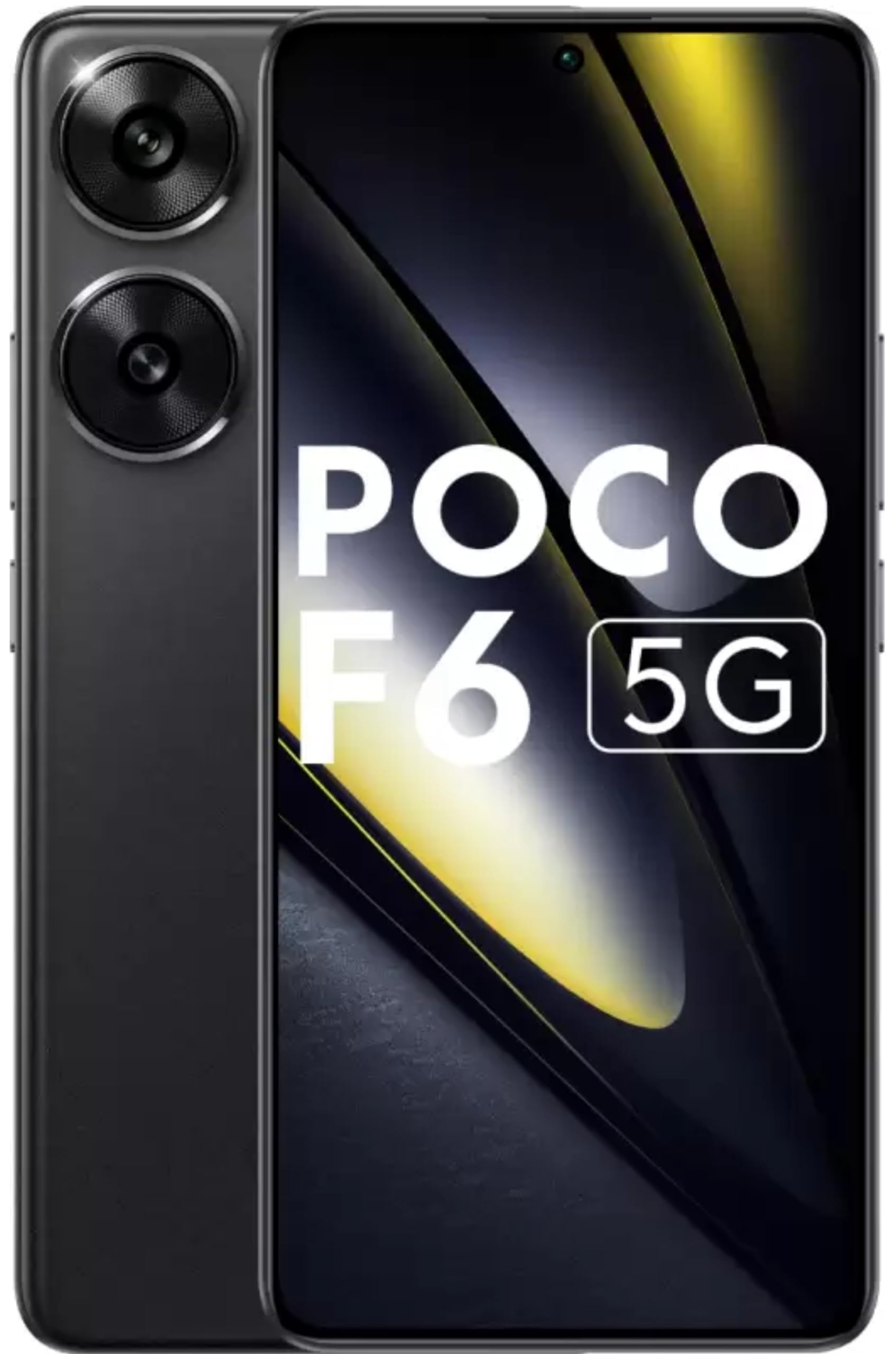 Refurbished) POCO F6 5G Black 8GB RAM 256GB ROM : Amazon.in