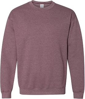Heavy Blend Unisex Adult Crewneck Sweatshirt (M) (Heather Sport Dark Maroon)