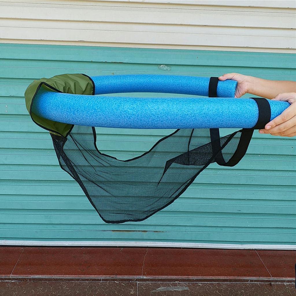 Floating Pool Noodle Chair Net Mesh Float Swimming Seat Fun Toys Light