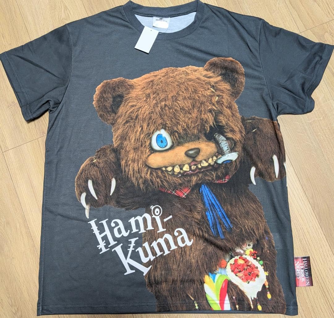 USJ ハミクマ　 Tシャツ カチューシャ ペアセット Amazon.co.jp: USJ ハミクマ ハミクマソウル Tシャツ ペア 2点
