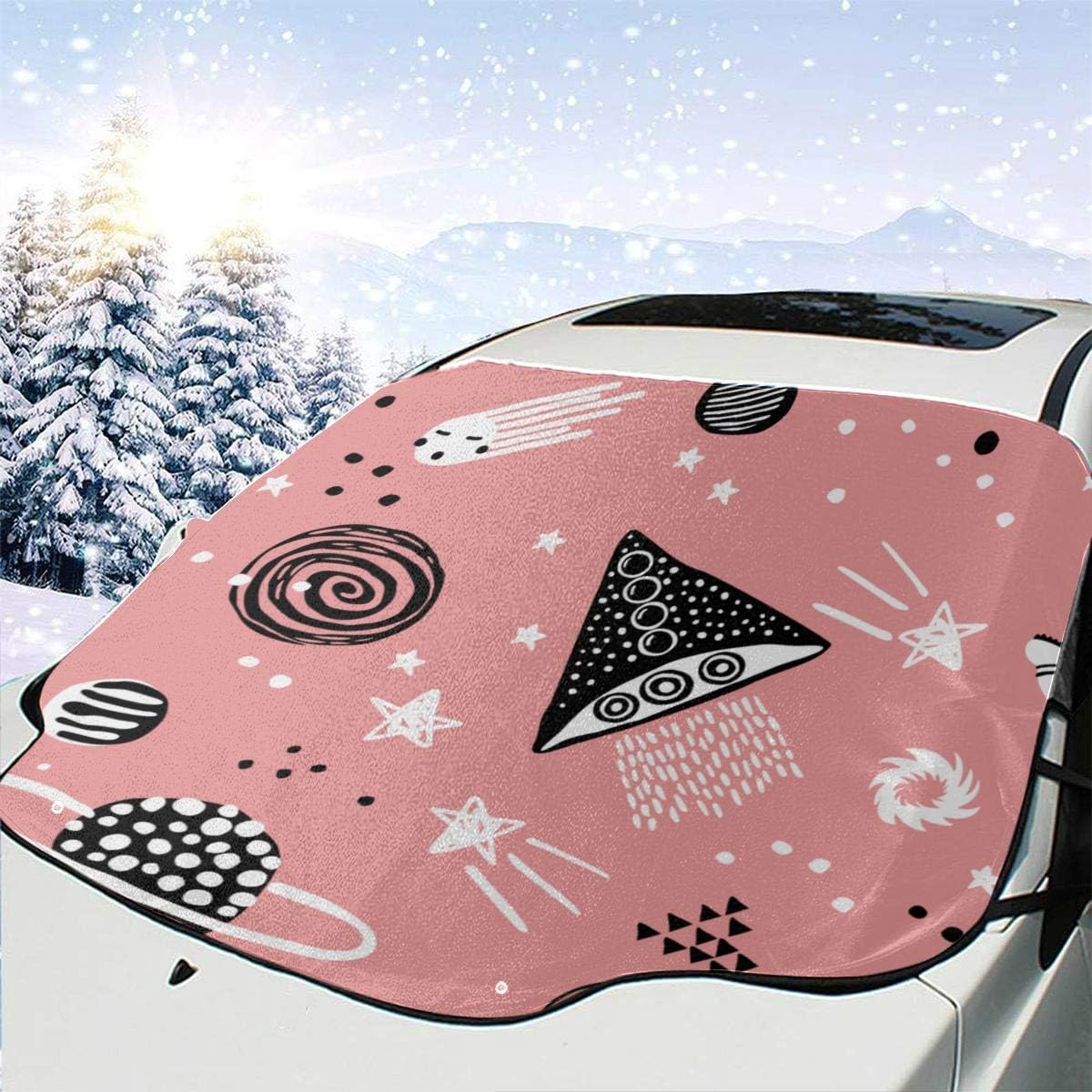 Foldable Car Sunshades For Windshield Mysterious World