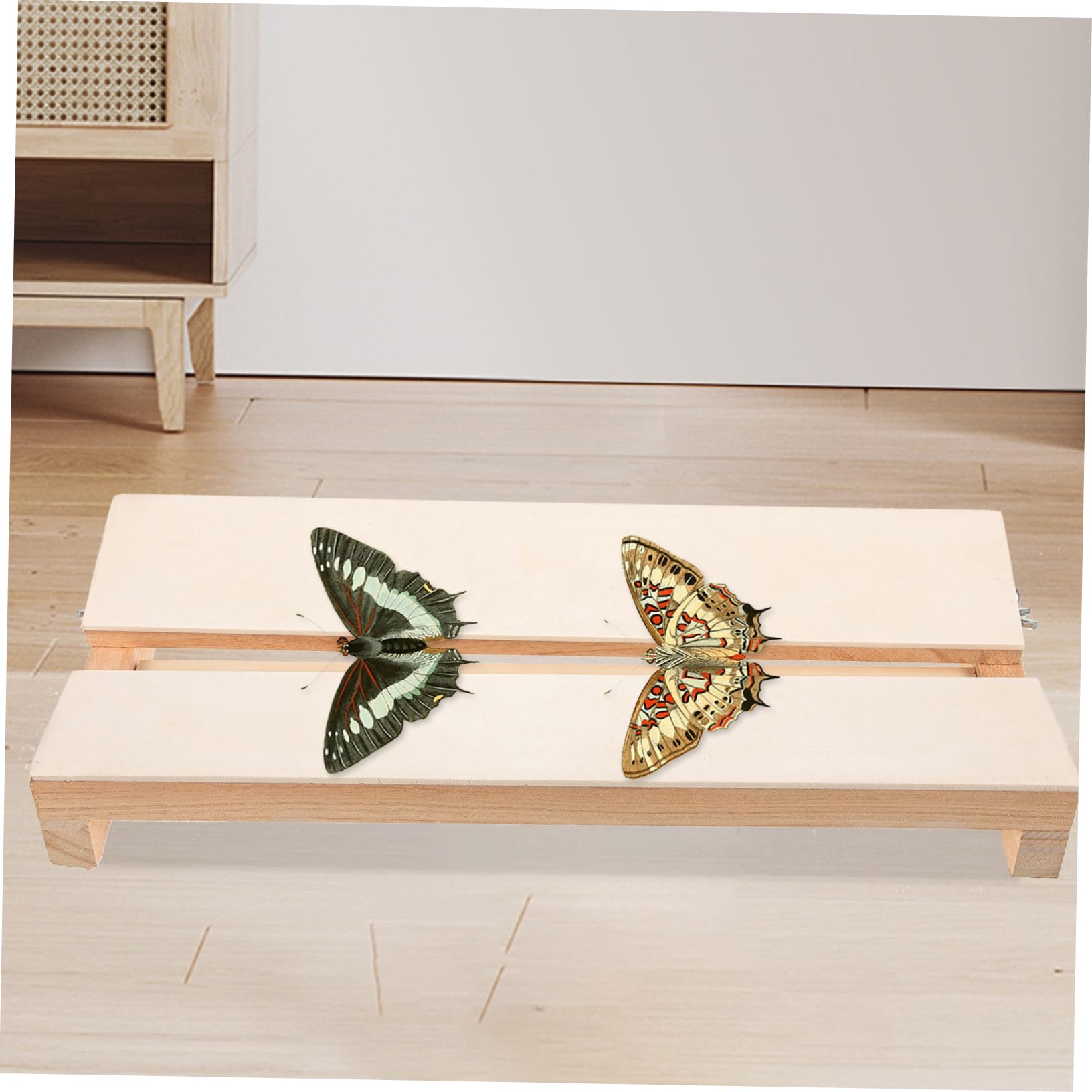 MAGICLULU Djustable Butterfly Mounting Spreading Board Tool Wooden Specimen Board