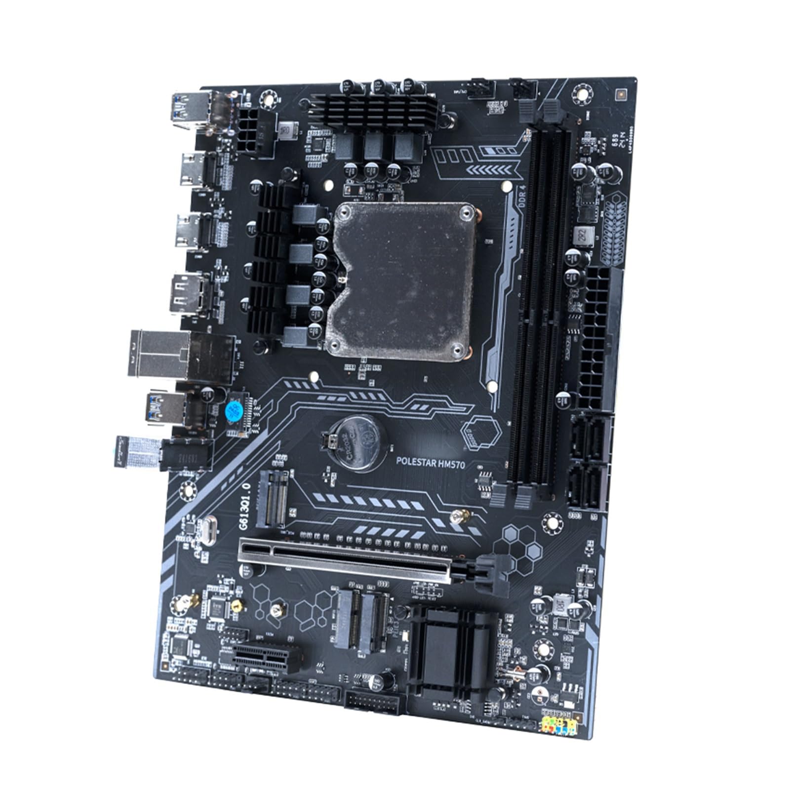 Scheda madre Fit For ERYING Xeon CPU Motherboard Set Integrated W 11955M placa base con Procesador 2.6GHz 8C16T DDR4 RAM Memory LGA1151 mae