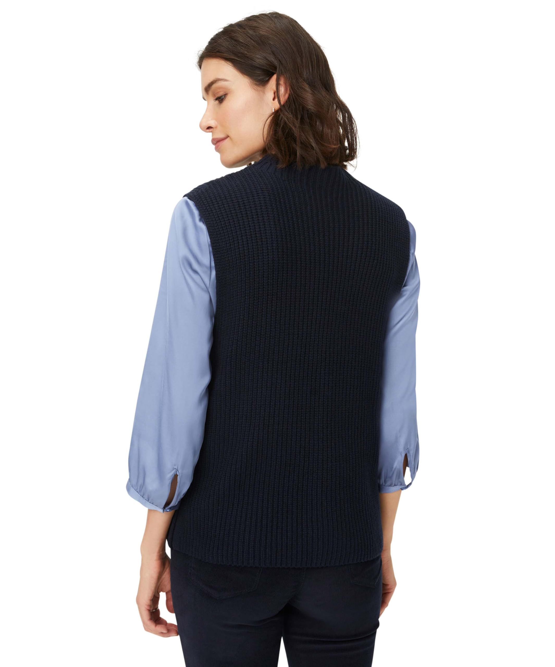 Brax Damen Style Enie Cotton Wool Pullunder Pullunder
