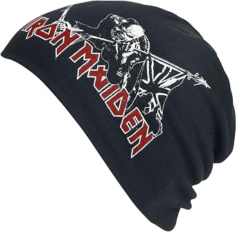 Eddie the Trooper Jersey Knit Beanie Metal-Head Apparel Merchandise
