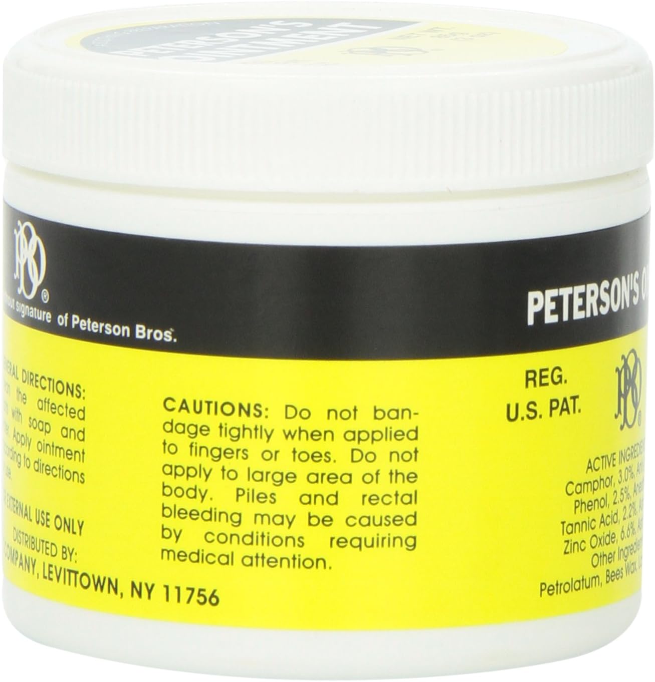 Peterson's Hemorrhoidal Ointment, 3 Ounces