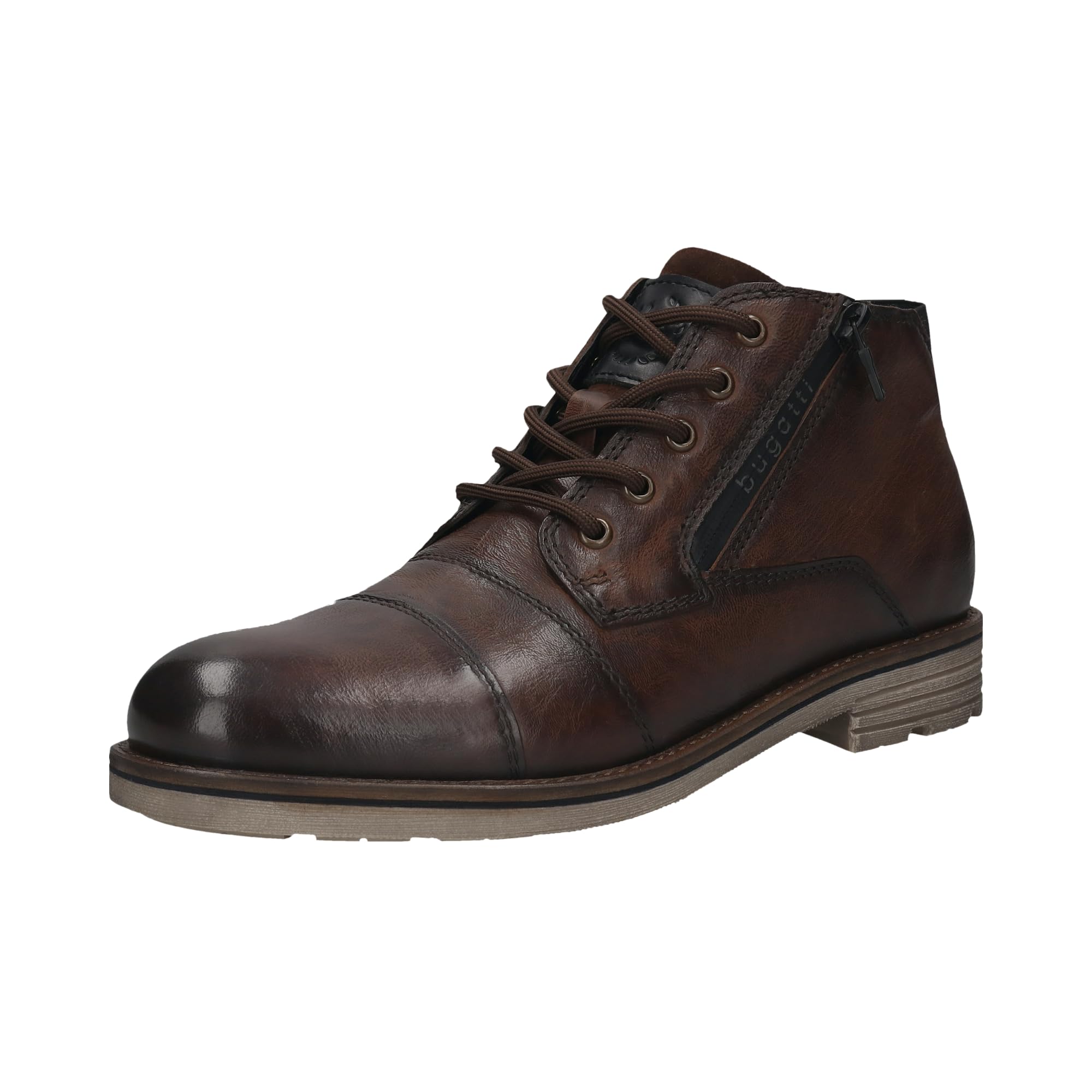 bugatti Men's 321-au031 Boots Cold Lining, dark brown, 9 UK