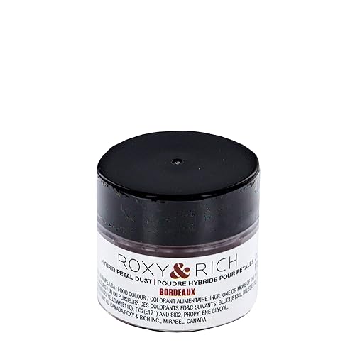 Miniatura 6 de Roxy & Rich - Polvo híbrido de pétalos en polvo, color alimentario, volumen de 0.3 fl oz, rosa intenso