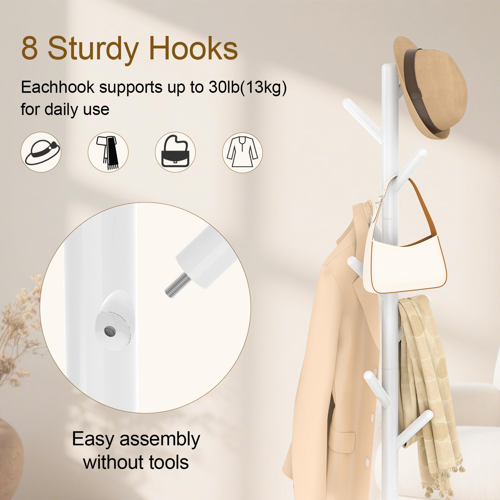 Appendiabiti Vista In Legno Massello, Natuzzi | Deesup - Foto 6