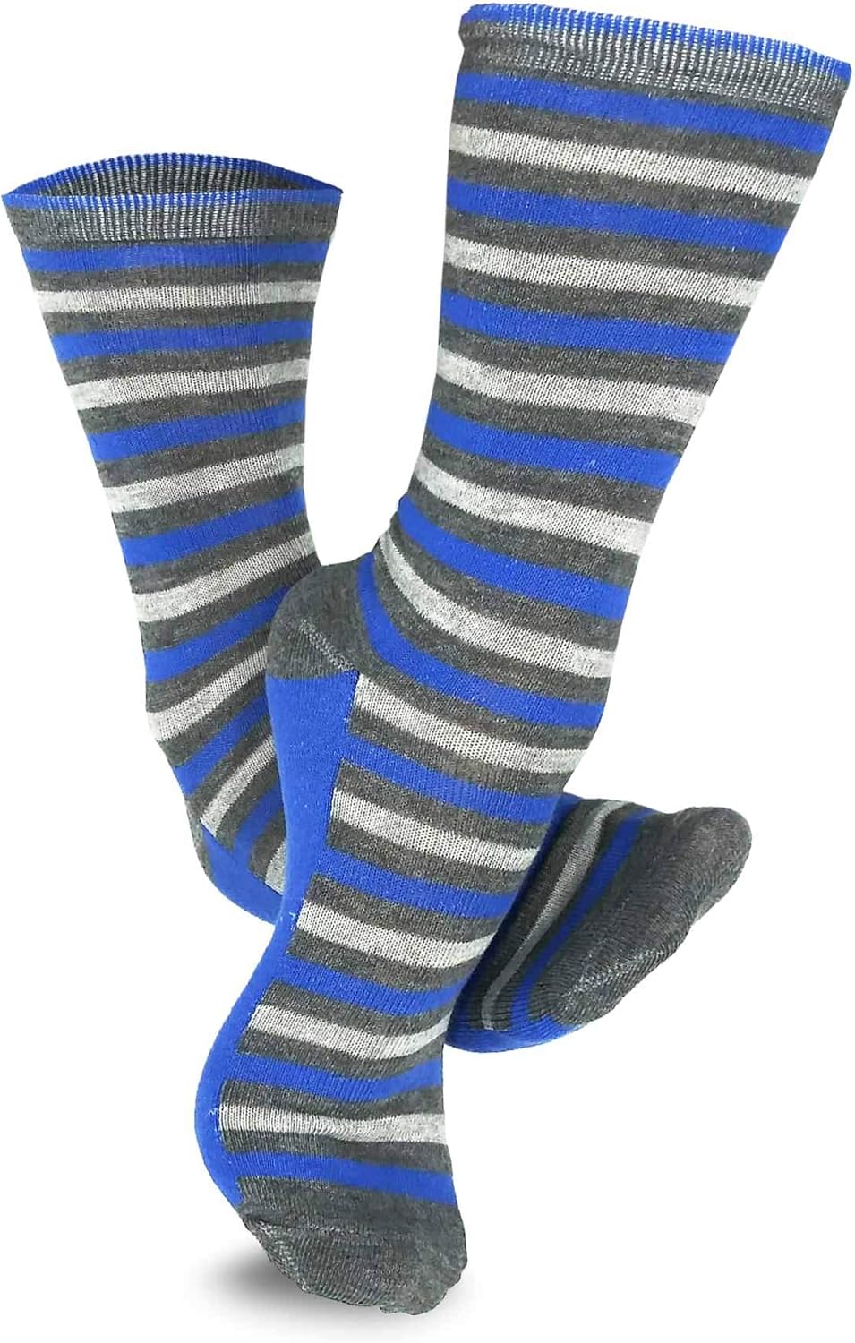 Cute Fun Novelty Dress Casual Argyle Stripe Floral Scallop Hearts Socks for Women Size 9-11 6pair 12pair School Socks