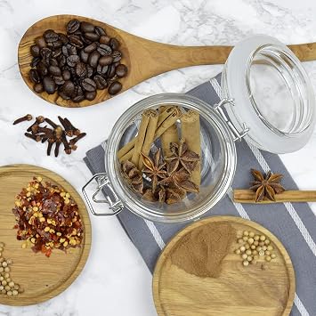 KitchenPerfected 150W 50g Spice & Coffee Grinder / One Touch Operation / Quiet Motor / Stainless Steel Blades / Transparent Lid / Safety Cut-Off / Safety Locking Lid - Brushed Steel - E5602SS [Energy Class A]
