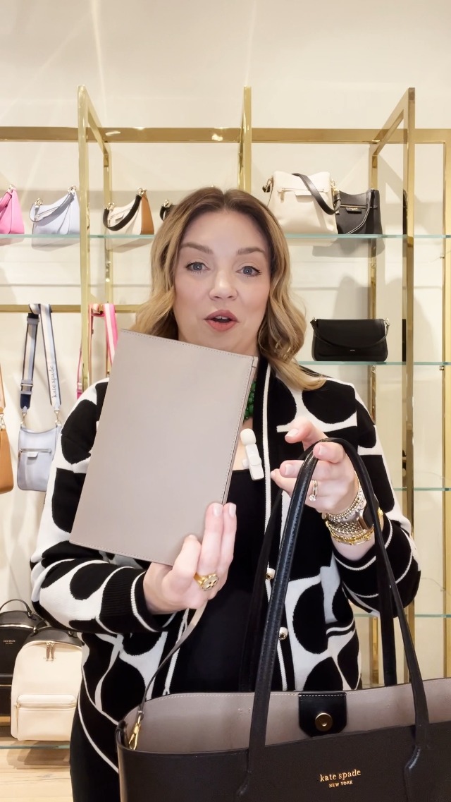 Amazon.com: kate spade new york Bleecker Saffiano Leather Large