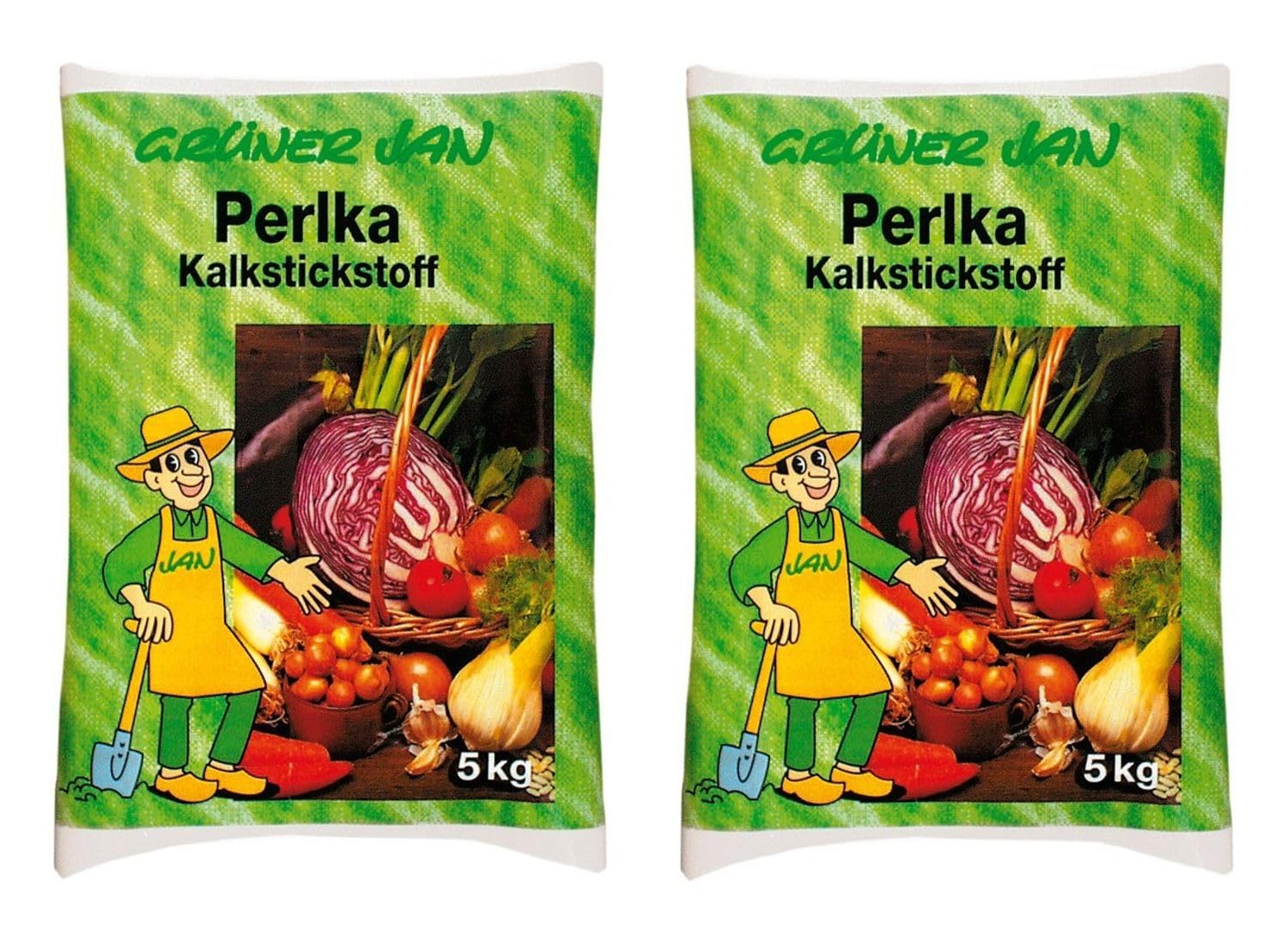 2er Set Kalkstickstoffdünger 5kg Kalk Stickstoff Spezialdünger Nährstoffdünger