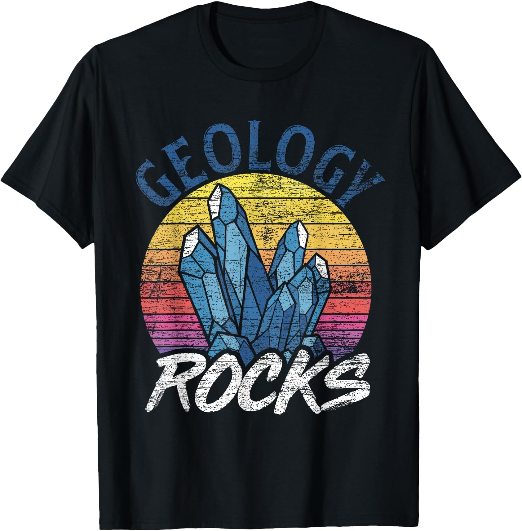 Geology Rocks Retro Geology T-Shirt