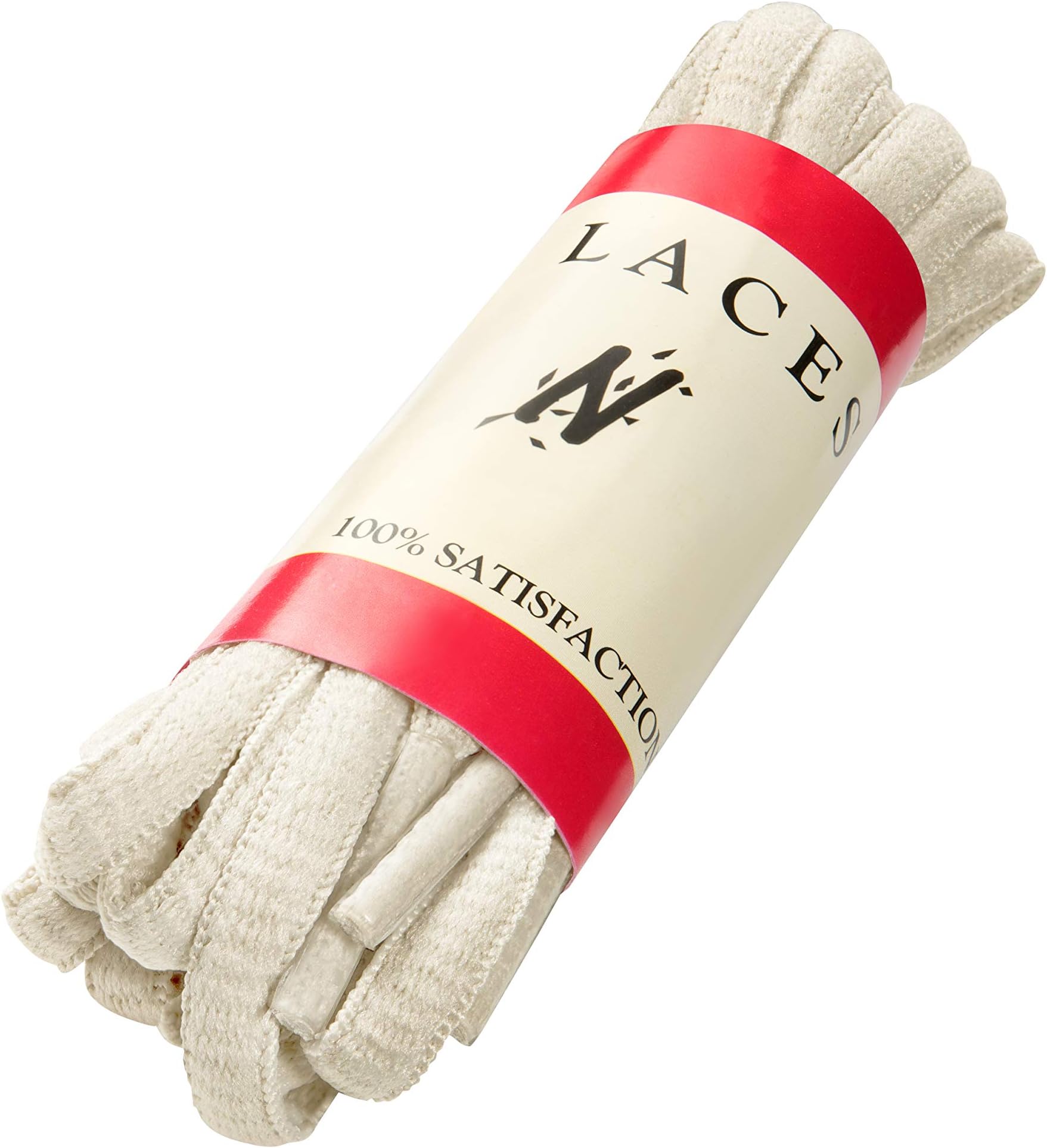 NivZiv THREE PAIR PACK Durable Oval Athletic Shoelaces (6.5mm Diameter)