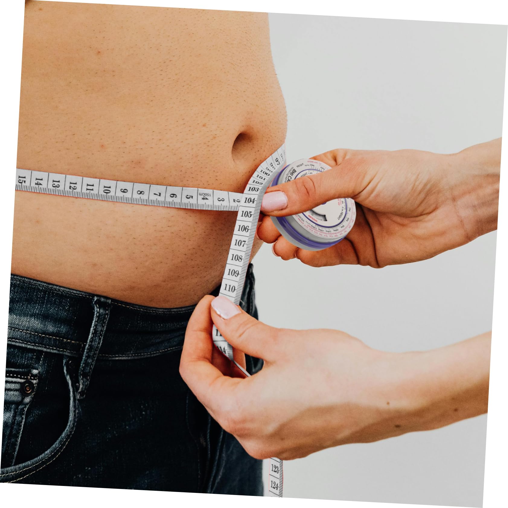 Hemobllo 5pezzi Misuratore Retrattile Metri Per Misurazione Per Misurazioni Precise e Facili Strumento Per Fitness e