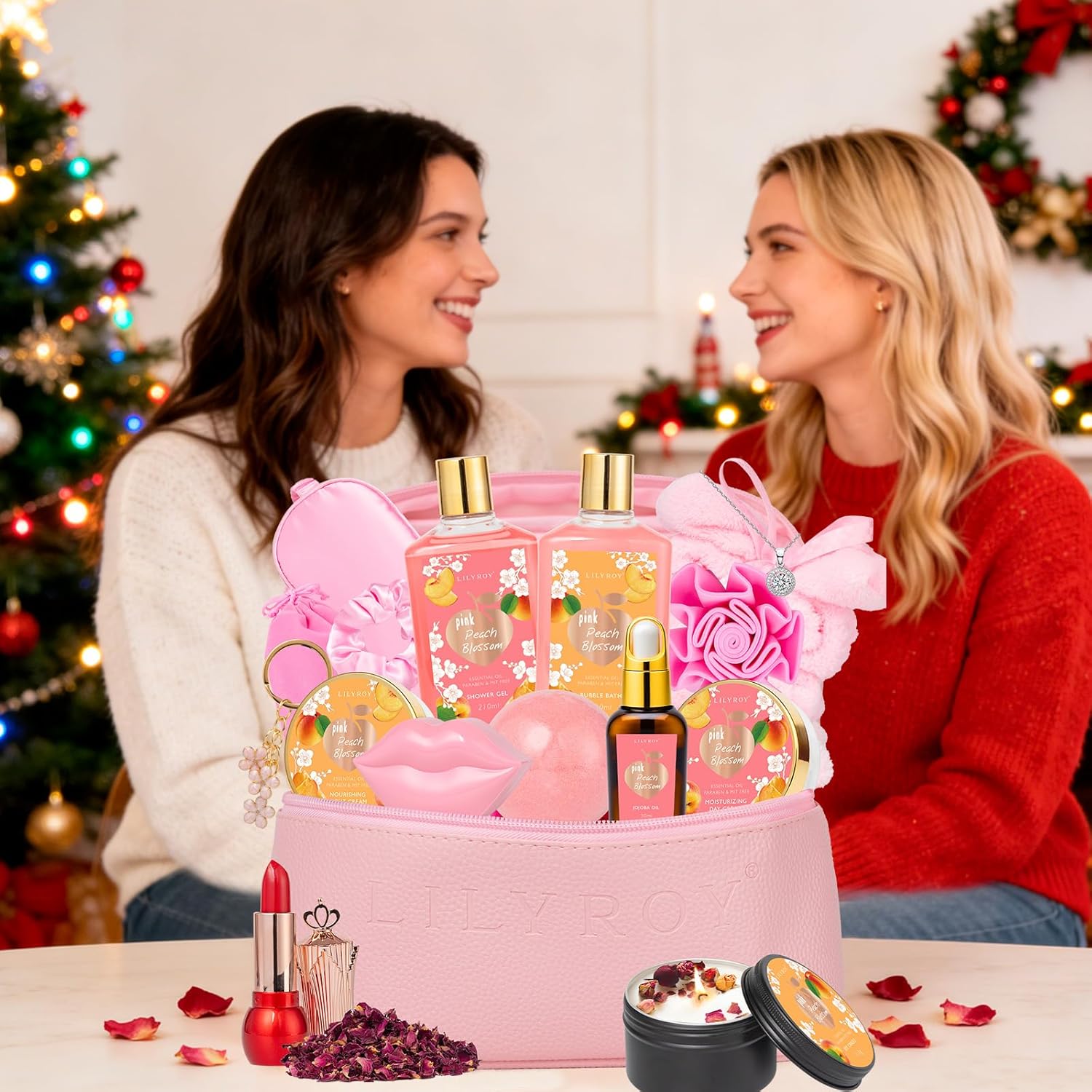 Valentines Day Gifts for Women -20Piece Luxury Bath and Body Gift Bath Gift Set for Women, Spa Gift Sets | Mothers Day, Christmas, Birthday, Anniversary, Holiday Gift for Her, Gifts for Mom - Image 3