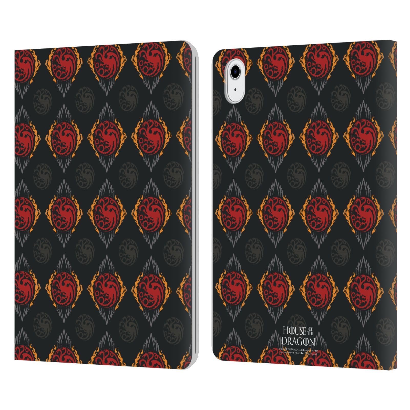 Housse en cuir iPad Air 11 motif Targaryen aux finitions soignées - 8