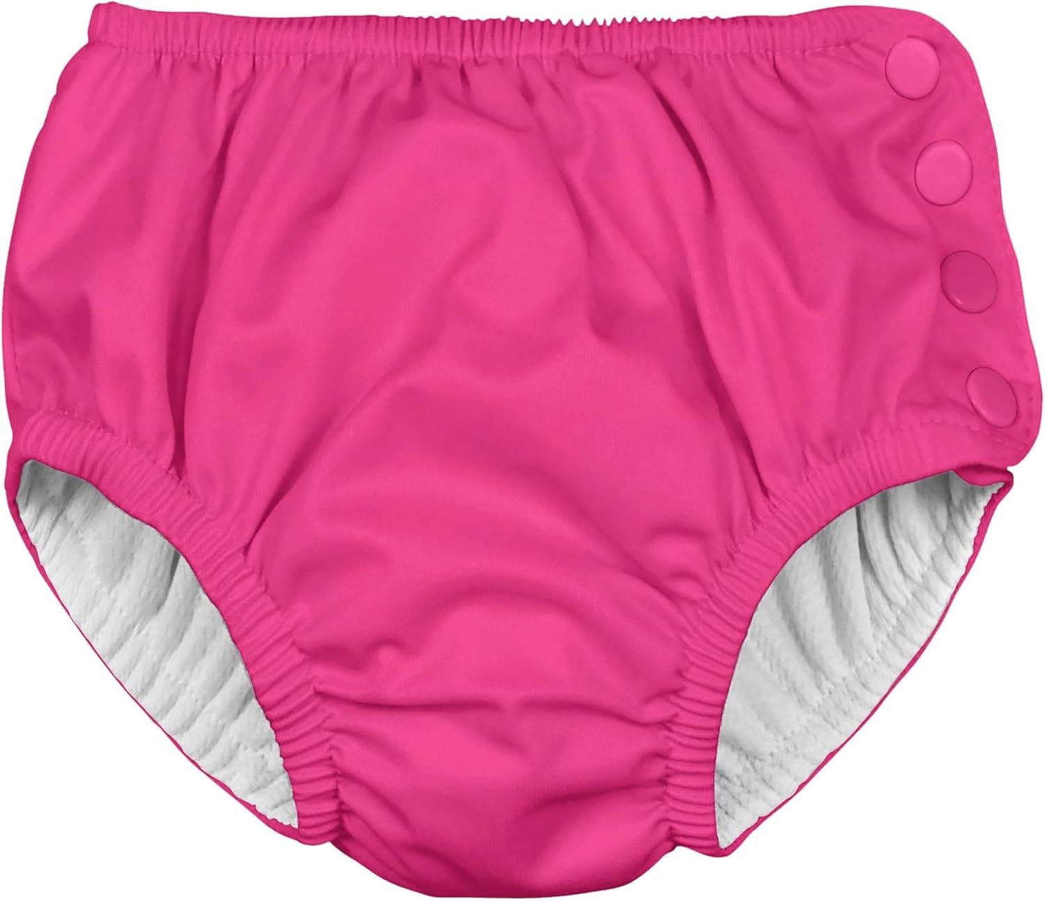 i Play 2 Pack Absorbent Cloth Reusable Baby Swim Diapers Hot Pink 6 Months